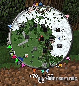 Zan's Minimap для minecraft 1.6.4
