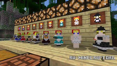 Touhou Alice’s Doll Mod для minecraft 1.6.4