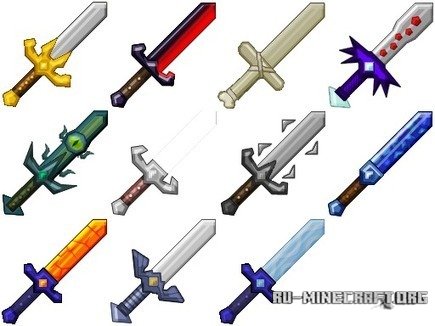 Custom Sword для minecraft 1.7.2