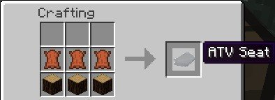 All terrain Vehicle для minecraft 1.7.2