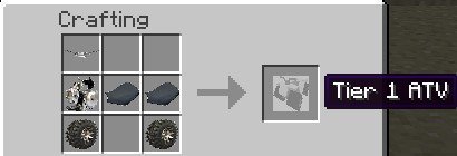 All terrain Vehicle для minecraft 1.7.2