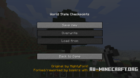 World State Checkpoints  1.7.2