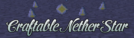 Craftable Nether Star  1.7.2