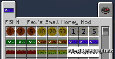 FSMM- Fex's Small Money  1.7.10