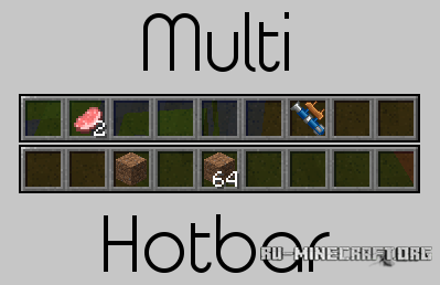 Multi-Hotbar  1.7.10
