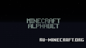 Minecraft Alphabet