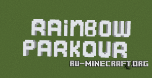 Rainbow Parkour Adventure