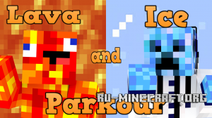 Lava and Ice Parkour