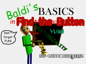 Baldi's Basics in Find the Button