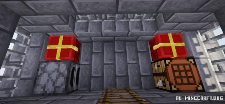 Портал в Нижний мир в Minecraft с лавой и обсидиановой рамкой