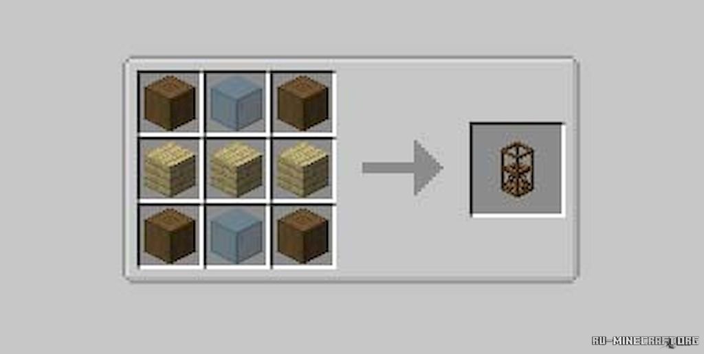 Автоматический сбор воды в Minecraft с помощью мода Water Source