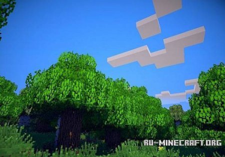 Hexagon's Greeny Life Shader Pack  1.7.9