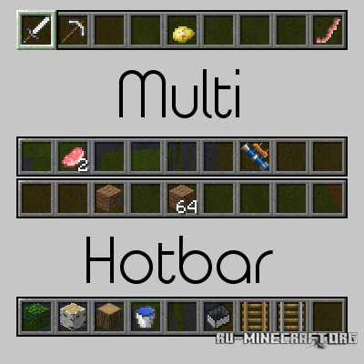Multi-Hotbar 1.11.2 Multi-Hotbar 1.11.2