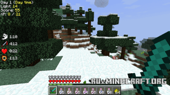мод Status Effect HUD для minecraft 1.5.2 мод Status Effect HUD для minecraft 1.5.2