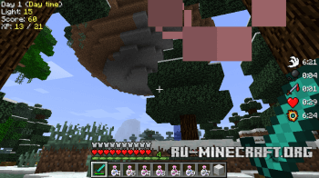 мод Status Effect HUD для minecraft 1.5.2 мод Status Effect HUD для minecraft 1.5.2