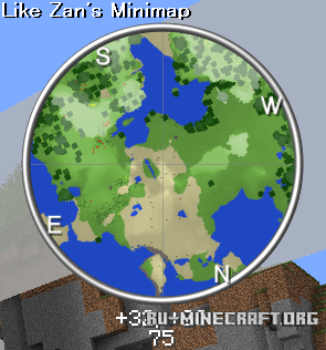 Rei's Minimap для minecraft 1.6.1