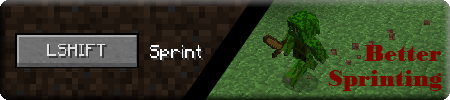 Better Sprinting для minecraft 1.7.5 Better Sprinting для minecraft 1.7.5