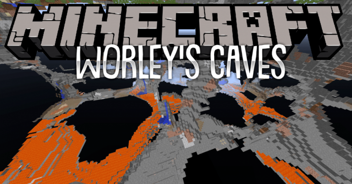 Мод Worley’s Caves 1.16.5/1.15.2 (Обновленные пещер)