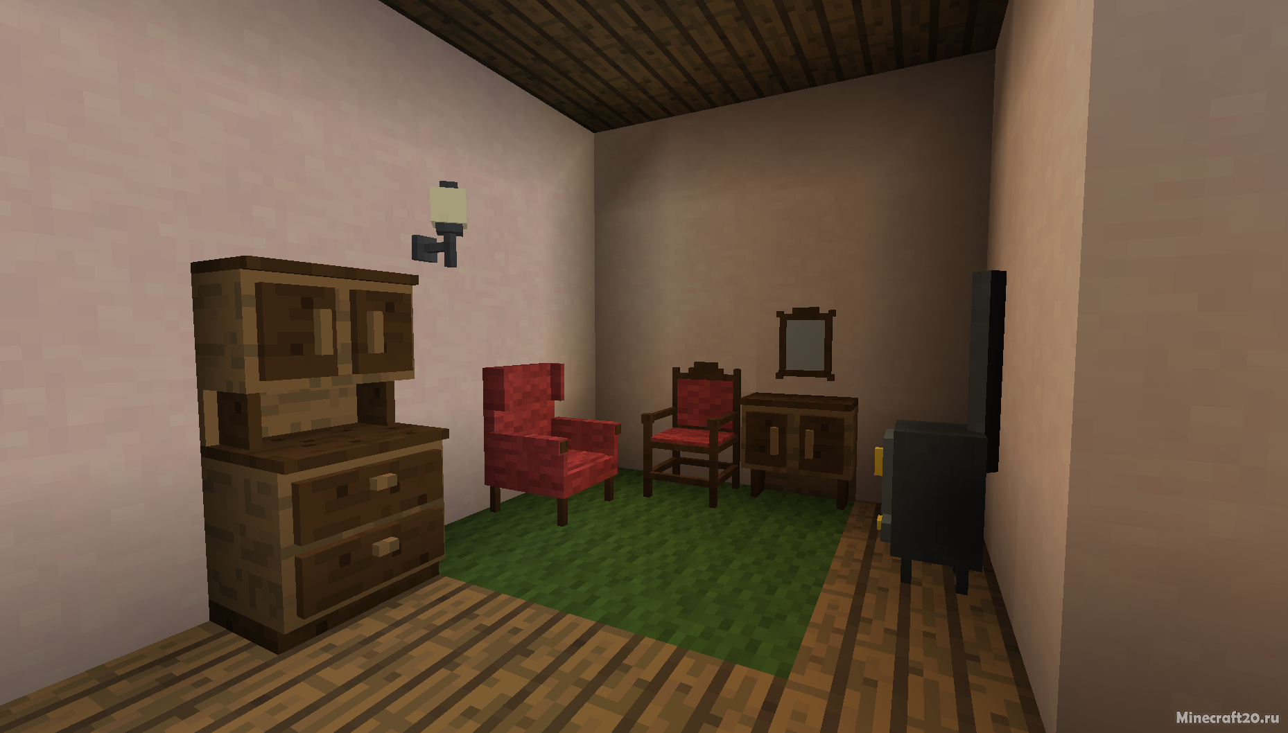 Minecraft 1.12.2 Mod мебель