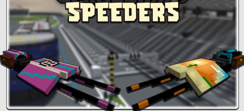 Мод Speeders 1.16.5 (Гоночные автомобили)