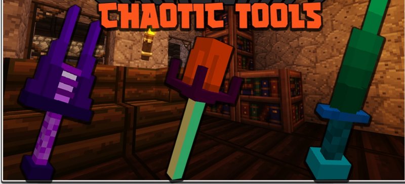 Мод Chaotic Tools 1.16.5/1.16.4 (Артефакты и оружие)