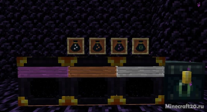 Мод EnderChests 1.19.2/1.18.2 (Удаленный сундук)