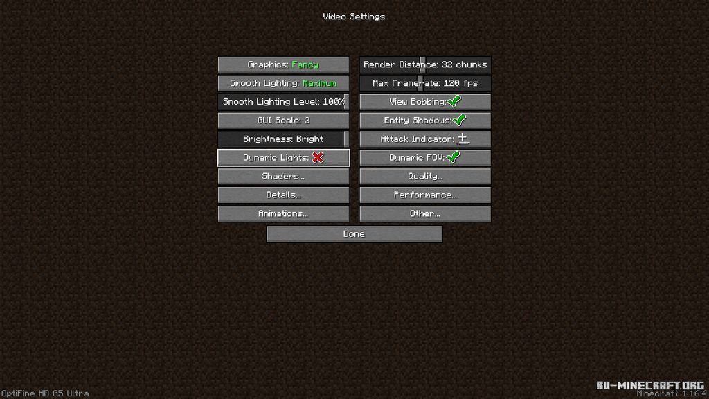 Сравнение стандартных и новых иконок в Minecraft