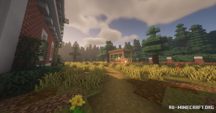 Подземная база в Minecraft с автоматическими фермами и системой хранения