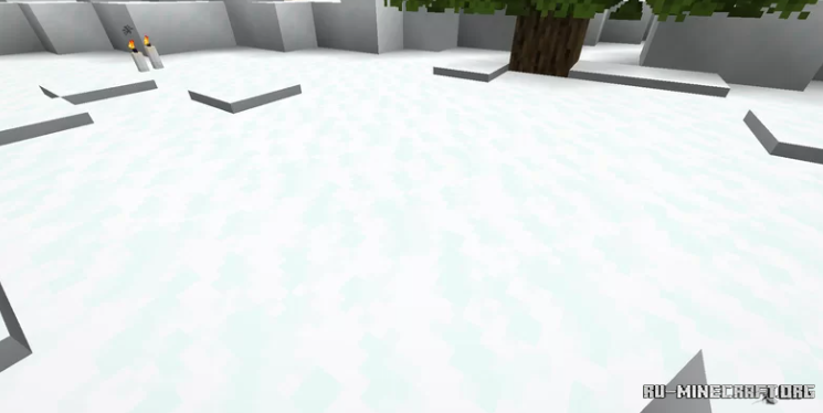 Битва с Эндер Драконом в Краю в Minecraft