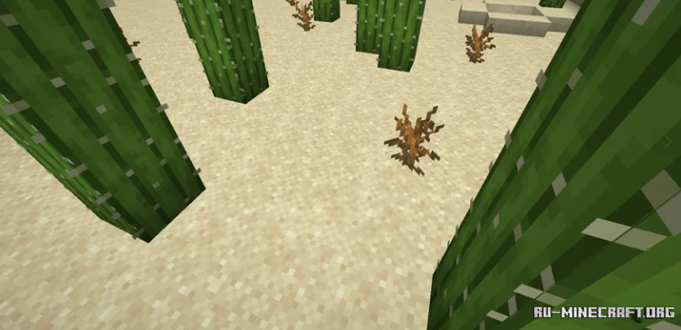 Красивый горный биом в Minecraft с водопадом и пещерой