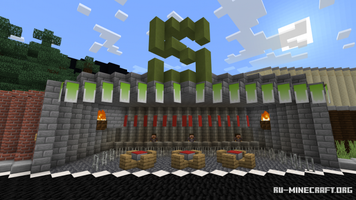 Различные биомы Minecraft: пустыня, лес и горы