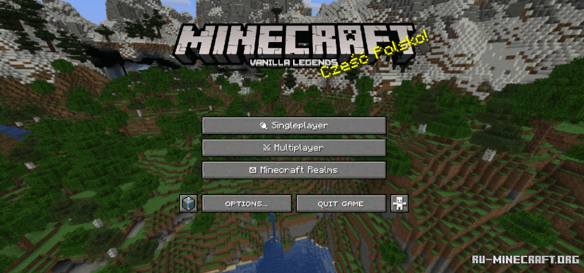 Детализированные текстуры блоков в Vanilla Legend Resource Pack