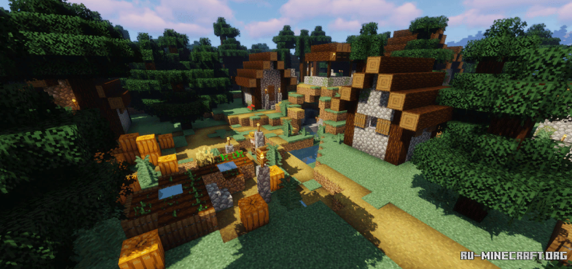 Сравнение текстур Vanilla Legend и стандартных в Minecraft