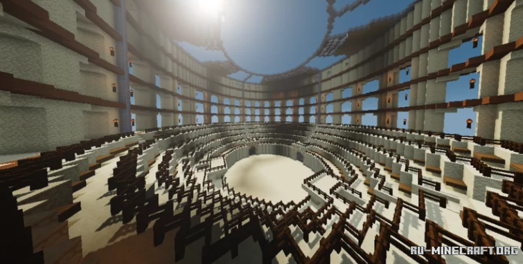 Подземелье с ловушками и сундуками в Minecraft