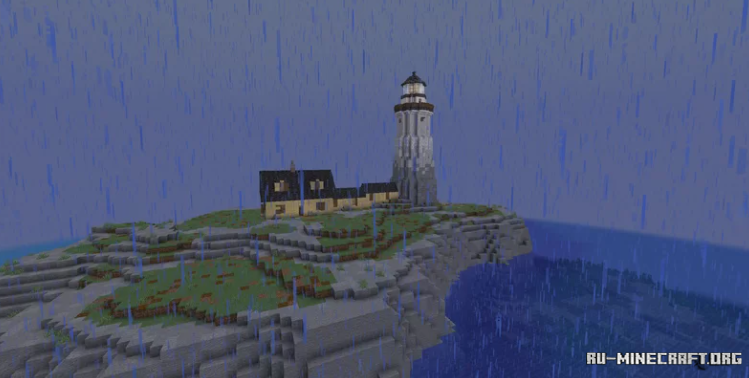 Подводный мир Minecraft с кораллами, рыбами и затонувшим кораблём