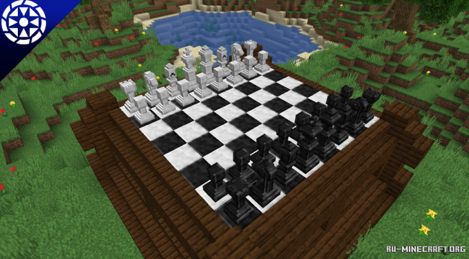 Playable Chess in Minecraft by DOMINEXIS