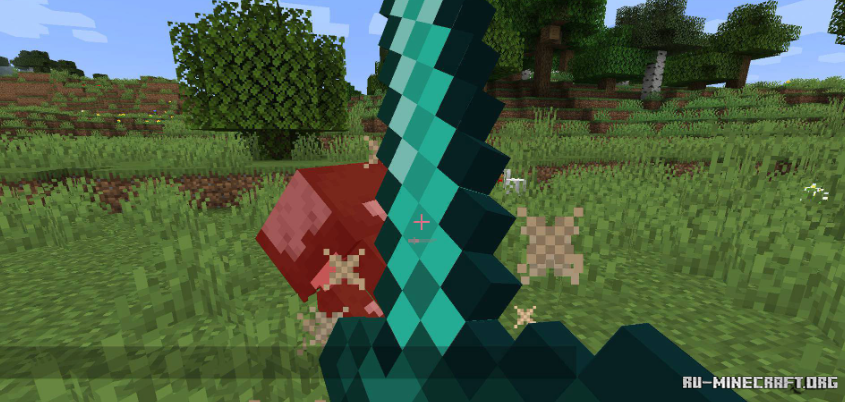 Мультиплеерный сервер Minecraft с игроками и постройками