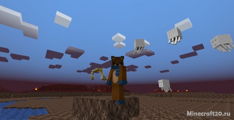 Уникальные текстуры оружия из Minecraft Dungeons