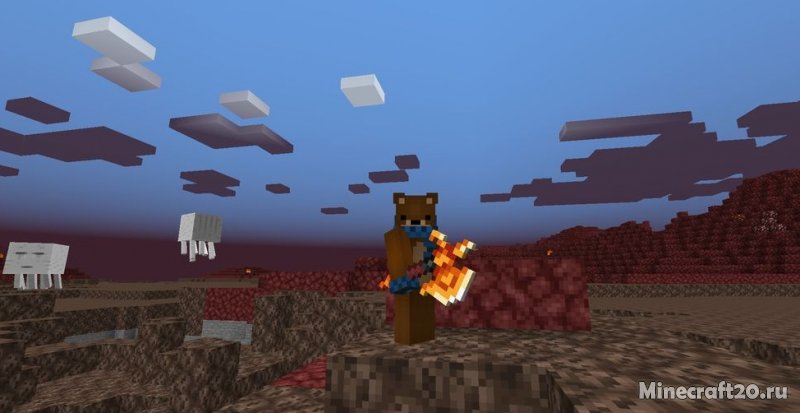 Интерфейс крафта нового оружия в Minecraft