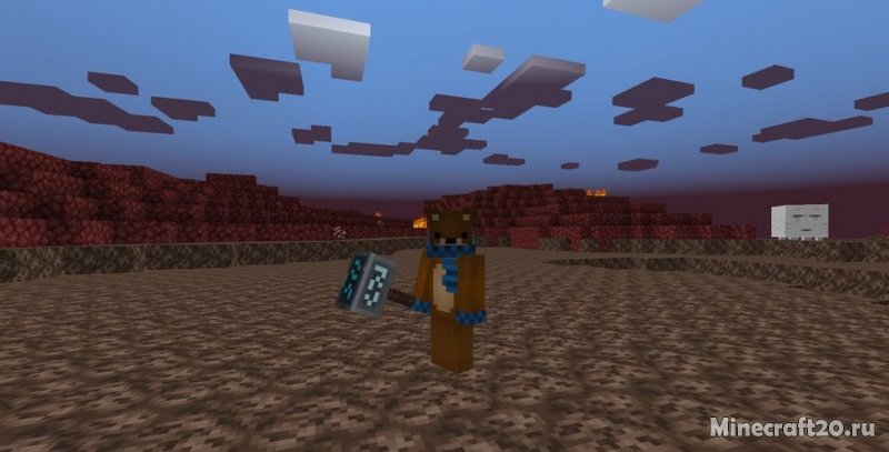 Мечи и топоры из MC Dungeons в обычном Minecraft