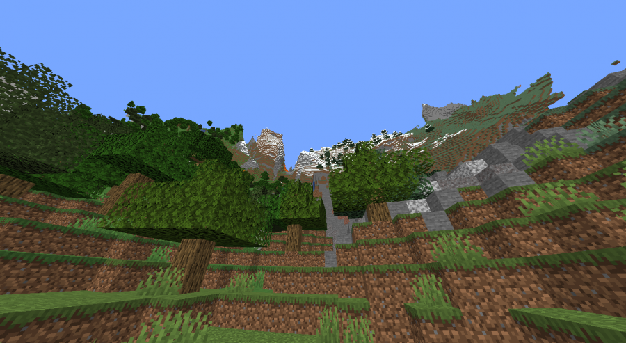 Интерфейс верстака с рецептами крафта в Minecraft