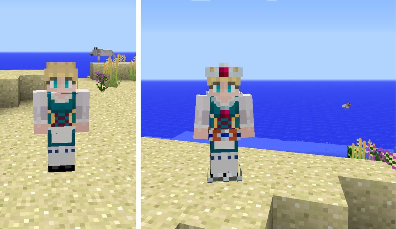 Крупный игровой проект в Minecraft: замок с детализированными стенами