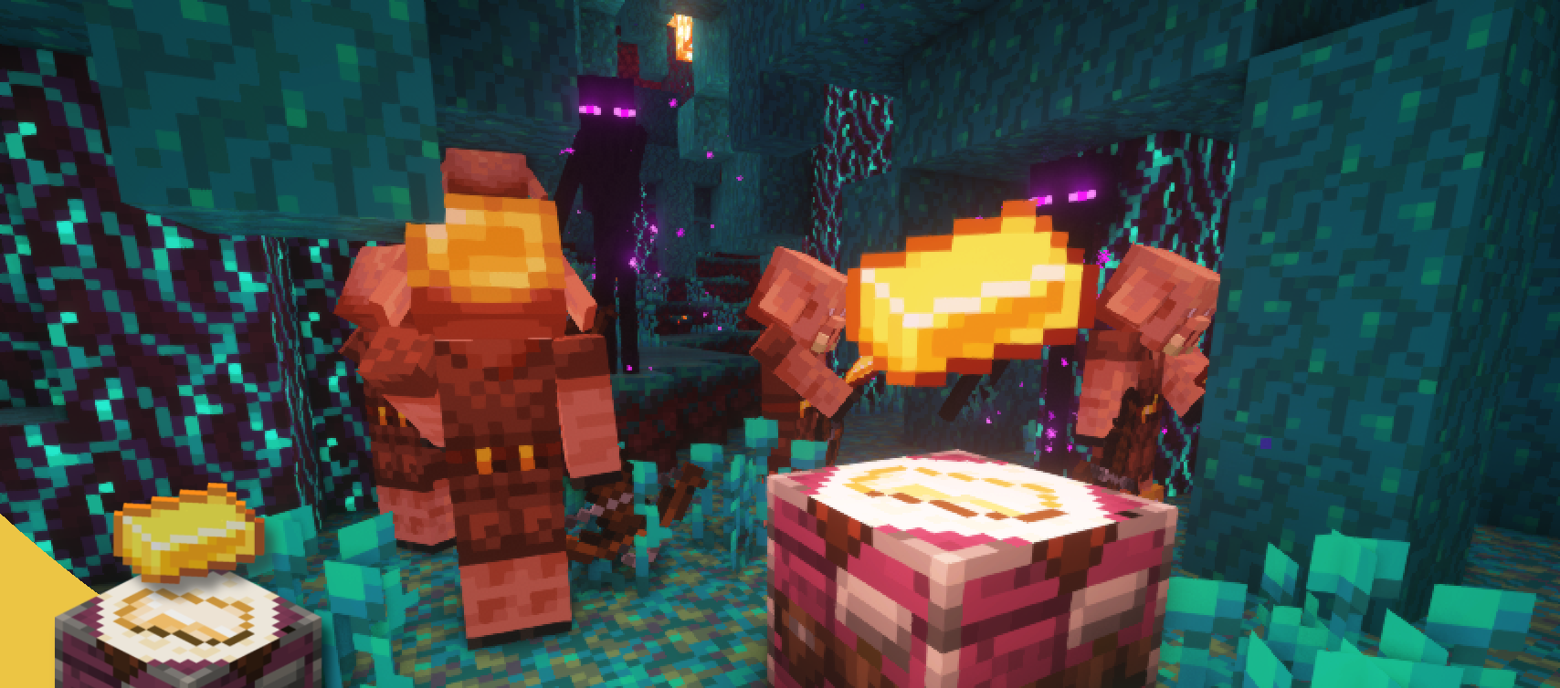 Креативное строительство в Minecraft с использованием разных блоков