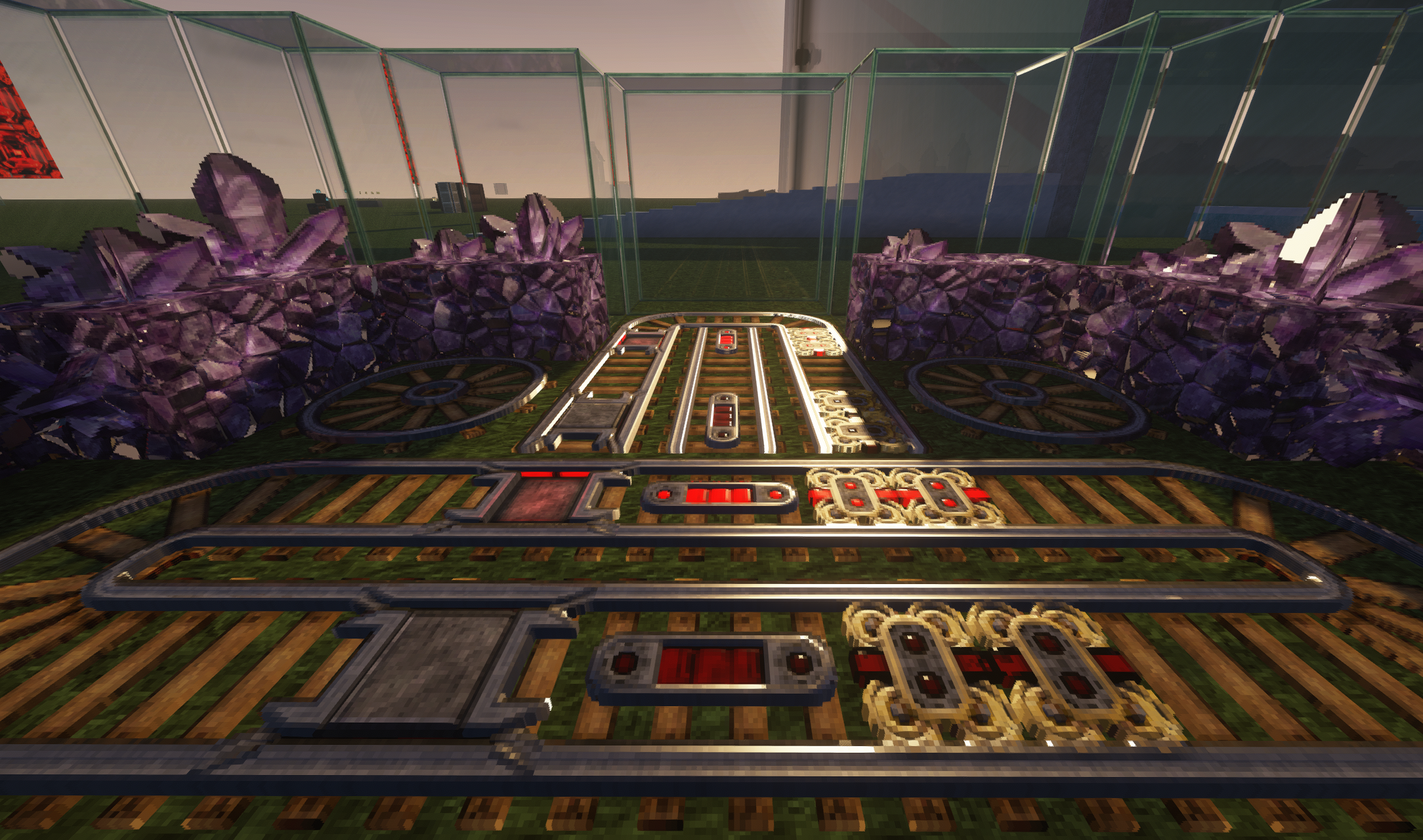 Разные биомы Minecraft: лес, пустыня, горы и океан