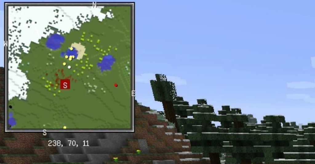 Настройки интерфейса Xaero's Minimap