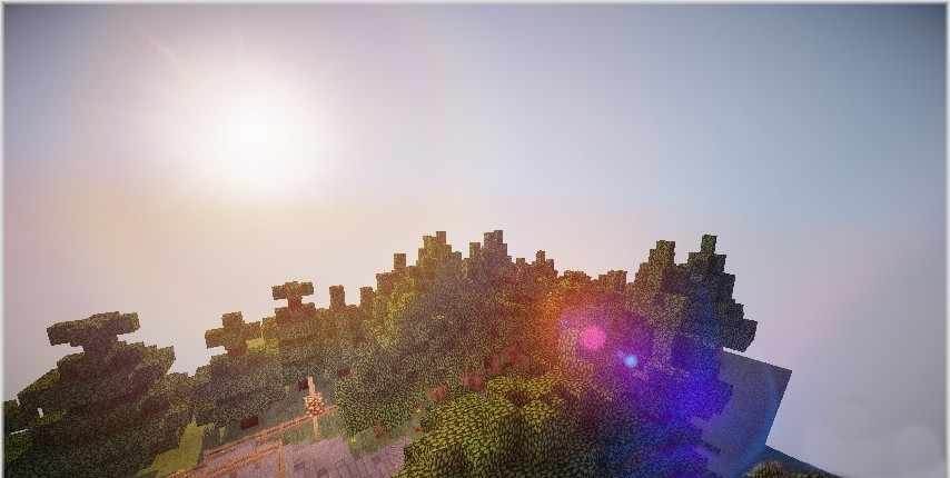 Реалистичные шейдеры в Minecraft с красивым освещением и тенями
