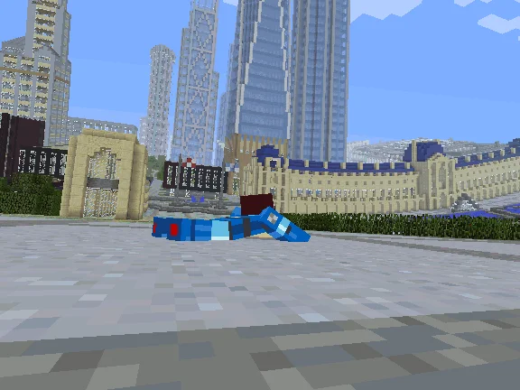 Пример использования шейдера The Wave в разных условиях освещения в Minecraft