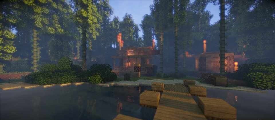 Грандиозный средневековый замок в Minecraft с детализированными башнями