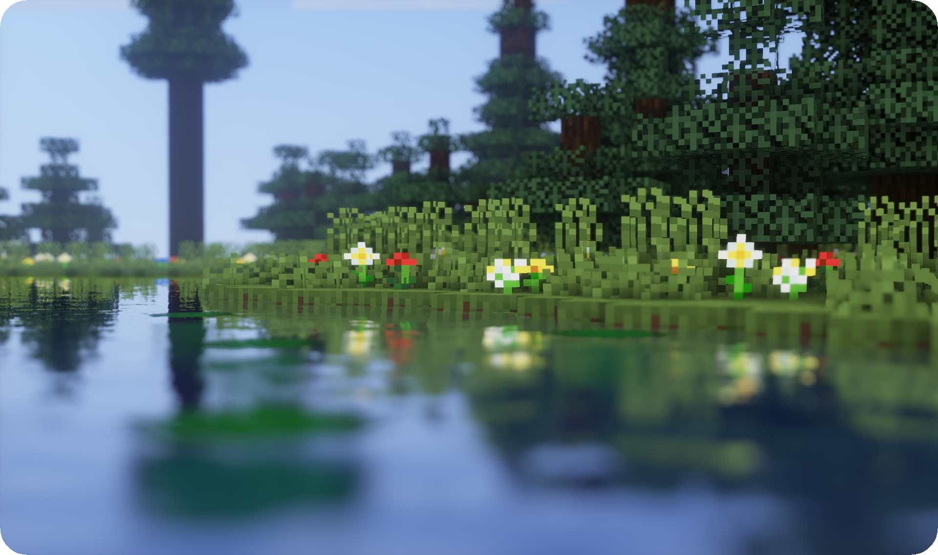 Игрок сражается с драконом Края в финальном бою Minecraft