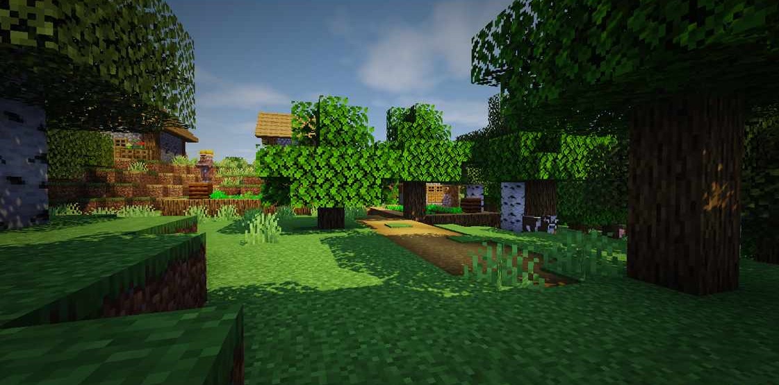 Новые биомы Minecraft в обновлении 1.20 с реалистичными шейдерами Bloominx